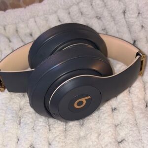 Black and Cream Wireless Headphones